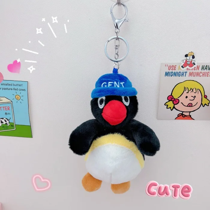 Kawaii Pinguin Plüsch Schlüsselanhänger Niedlicher Anhänger Plüschtiere Kleine Pingu Taschenzubehör Kreative Tierpuppen Rucksack Schlüsselanhänger – Detail 3