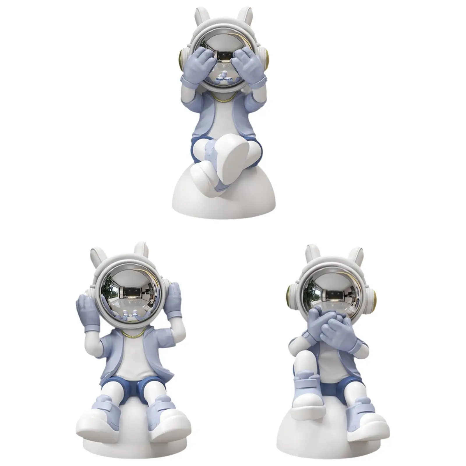 

Фигурка астронавта, износостойкое украшение космонавта, украшение для дома, настольное украшение для стола, гостиной, кабинета, входа в камин