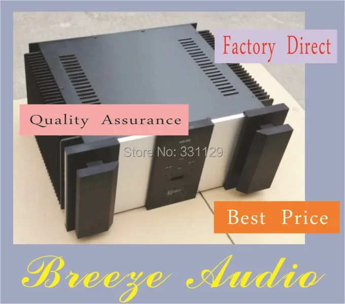 

breeze audio A-50S class A power amplifier aluminum chassis (aluminum enclosure)