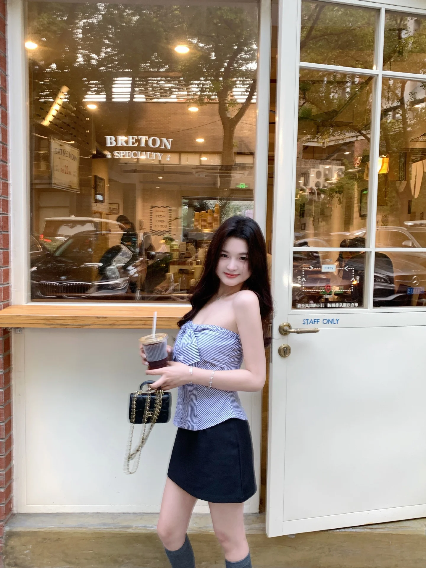 

Женский летний топ Bunana в полоску с перекрестными завязками, облегающий, на одно плечо, укороченный, для повседневной носки