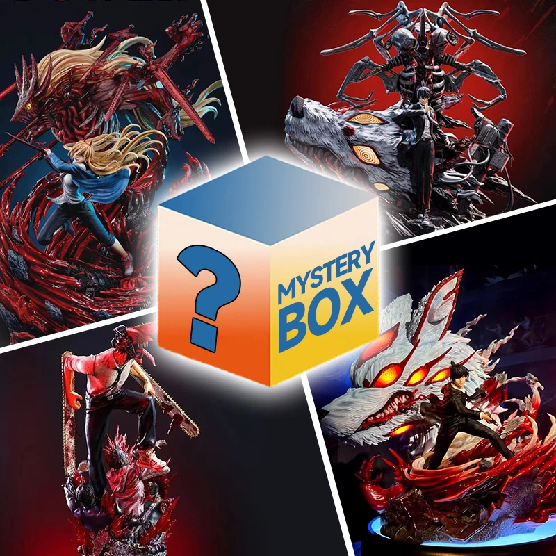 Denji CSM شيطان رسم صندوق أعمى مع وضع Pochita مطرقة الدم قوة 1/100 نادر للغاية تشيس الشكل أنيمي عمل قابل للجمع