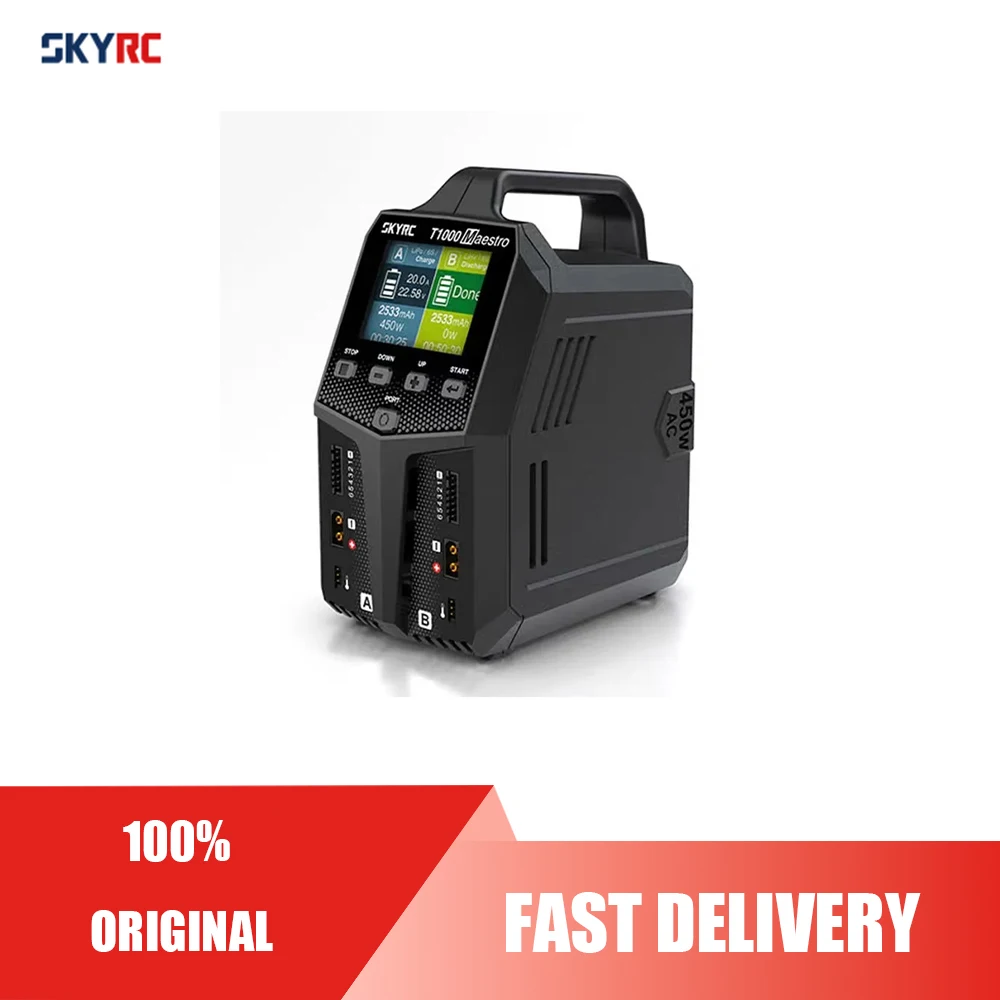 NEW SKYRC T1000 RC Lipo Battery Balance Charger BD350 Discharger AC/DC 1-6S LiFe NiMH NiCd Battery Charger