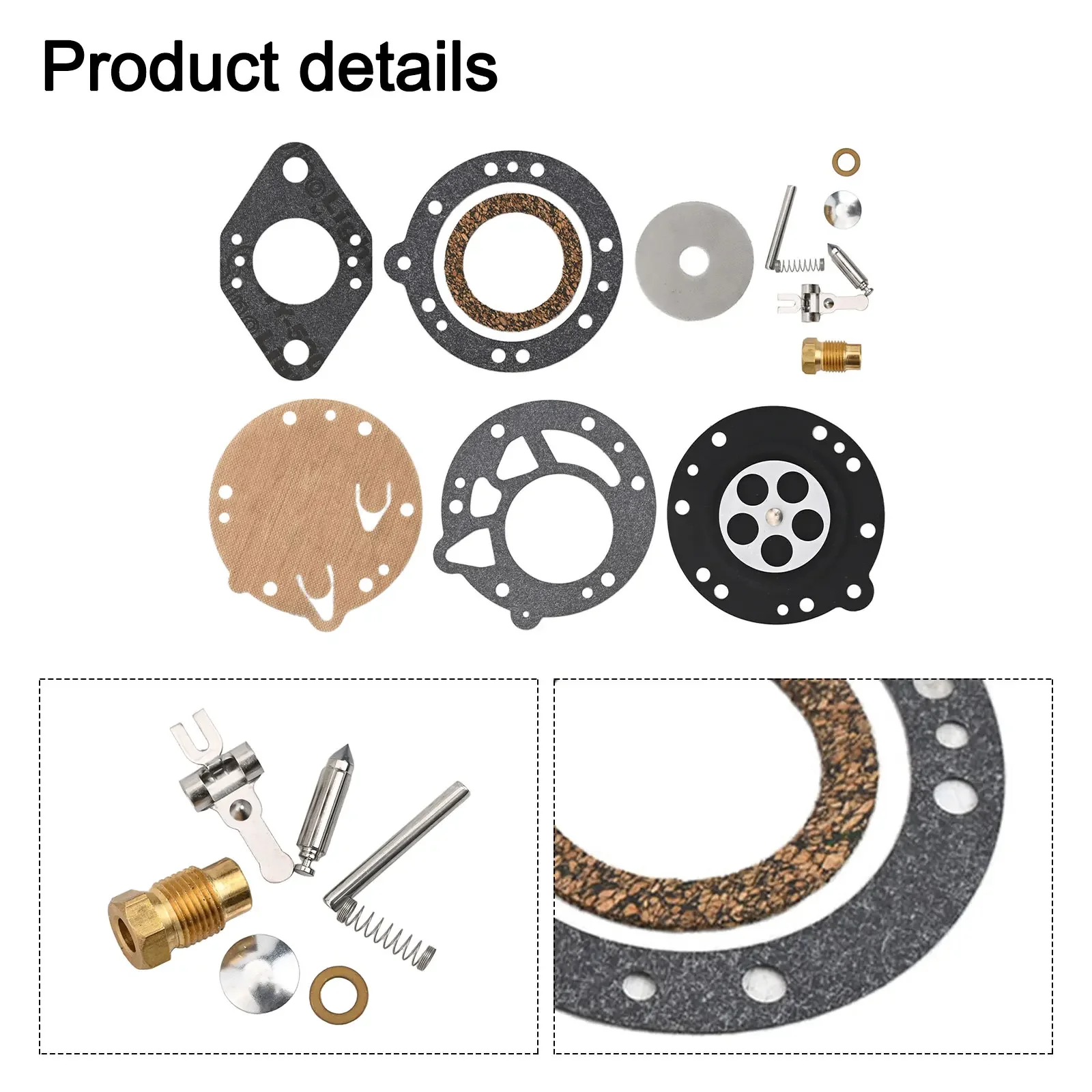 Precision Fit Membrane Set For Tillotson HL Carburetor Models Such As 08S To Accurate Diaphragm Function During Operation