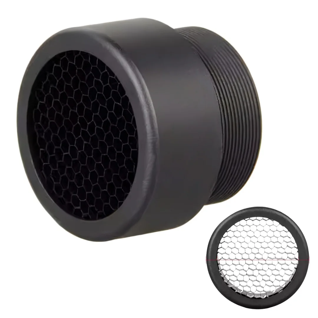 1x22 Monocular Red Dot Scope Sunshade Mesh Net Cover Hood for SPARC Sight Honeycomb Anti Reflection Glare Metal Protector Shield