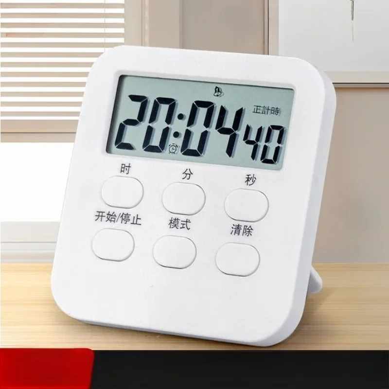 Silent Multifunction Timer Student Time Manager Kitchen Bedroom Timer Reminder Clock Alarm Clock Mini Small Alarm Clock