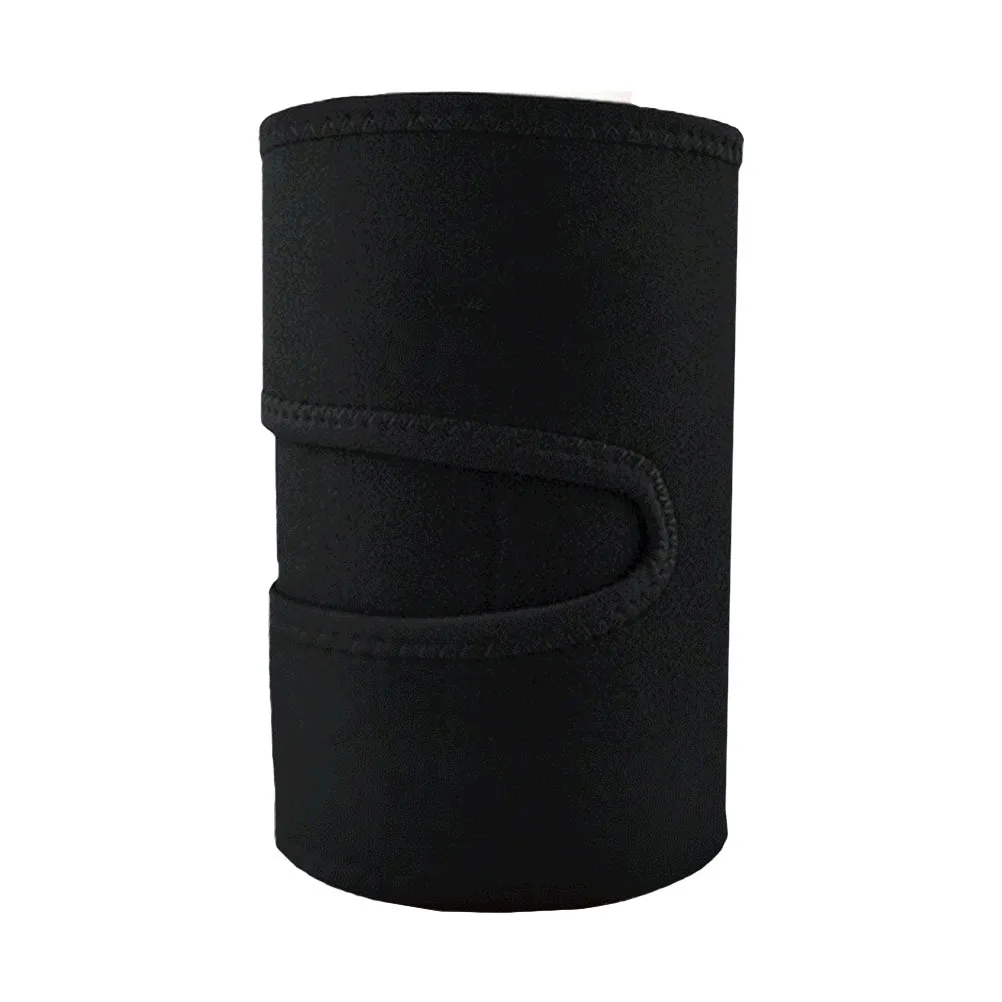 

Black Breathable Adjustable Thigh Brace for Sports Fitness Support Compression Sleeve Basketball Running Hiking Cycling