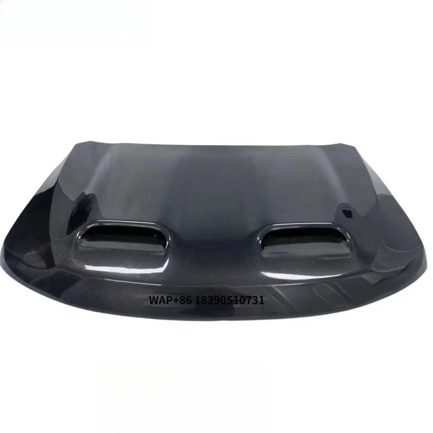

High-quality Carbon Fiber Double-hole Engine Hood for the Modified Version of Grand Cherokee SRT