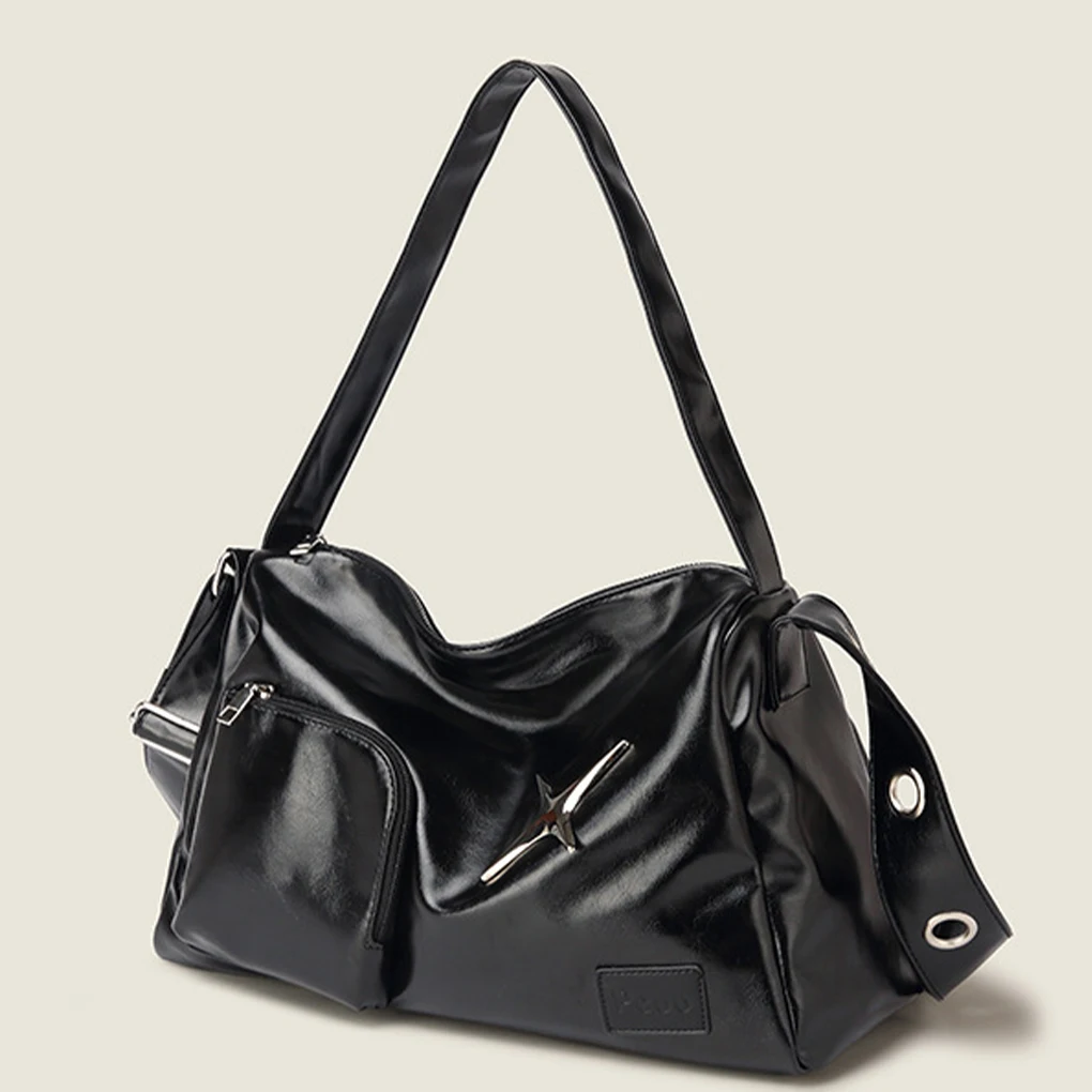 New Vintage Korean Shoulder Crossbody Grunge Aesthetic Bag Ladies Hobo Bags Travel Tote Travel Large Capacity Luggage Handbags