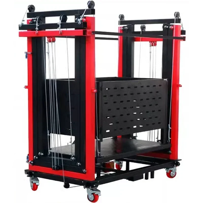 

Electric scaffolding, heavy-duty foldable construction site indoor and outdoor decoration remote control hoist, mobile lifting