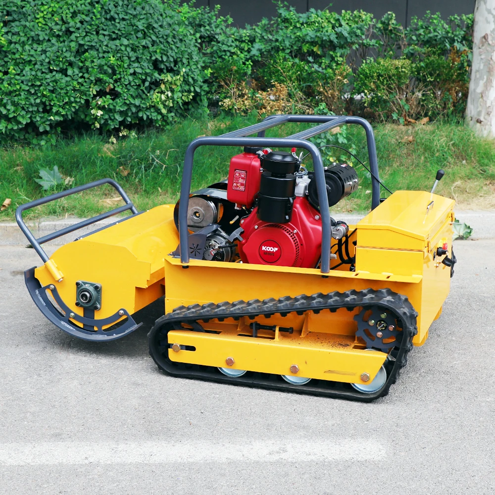 Custom Remote Control Lawn Mower,100cm Cutting Width,Low Emissions,45° Slope Climbing Ability,Robot Lawn Mower,CE/EPA Certified.