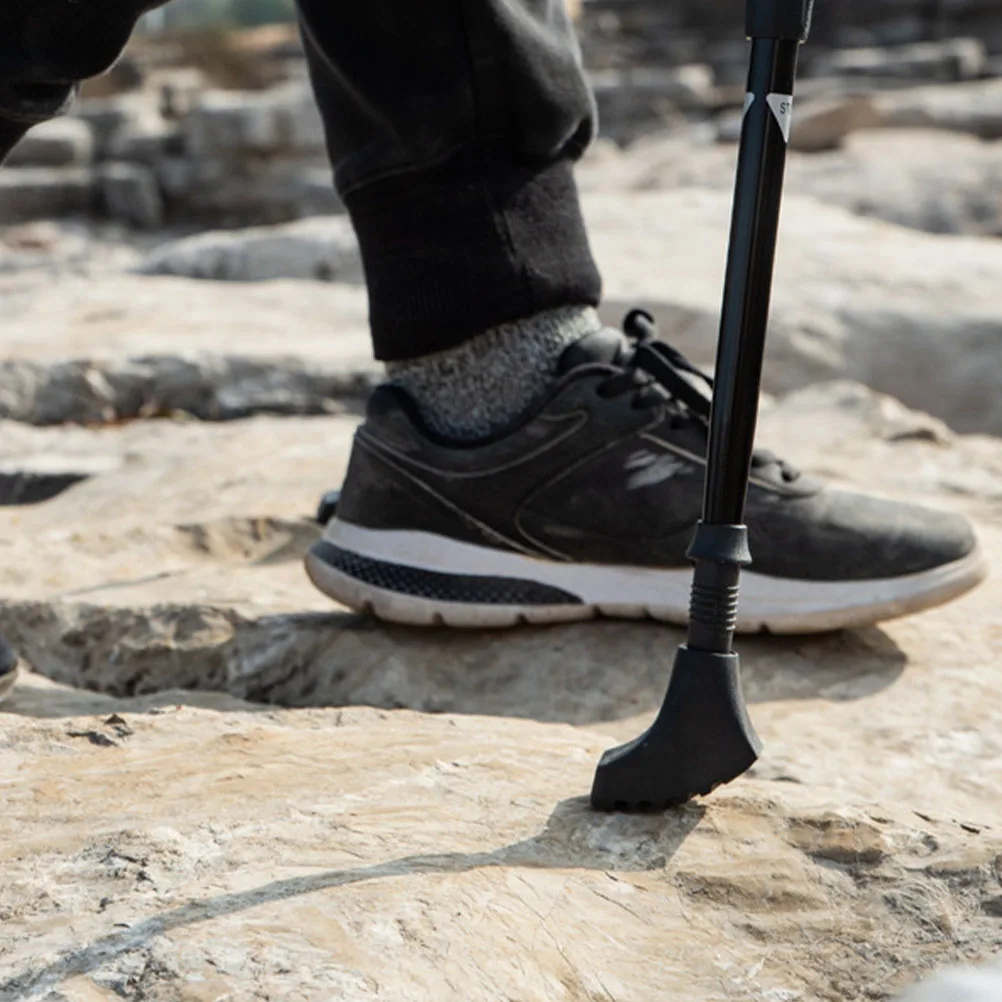 

3pcs Trekking Pole Tips Rubber Anti-Slip Covers for Hiking Sticks Crutch Foot Cover Stick Head Protector Non-Slip Tip
