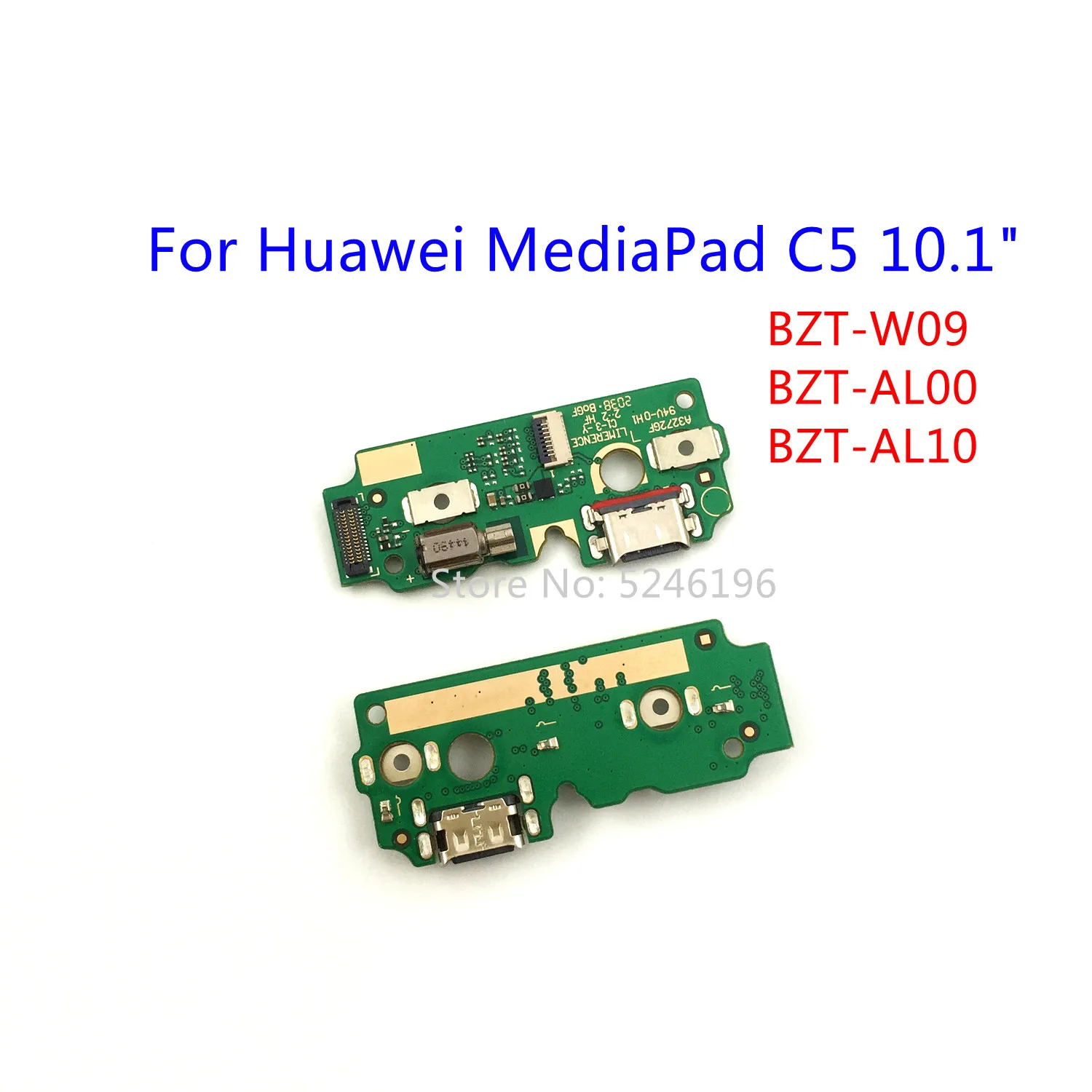 1pcs USB Charging Port Charger Base Connector For For Huawei MediaPad C5 10.1