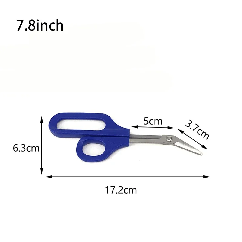 กรรไกรด้ามยาวกรรไกรเล็บเท้าเล็บผ้าพันแผลกรรไกร Nipper Trimmer เครื่องตัด Cuticle Nipper สําหรับเล็บเท้า