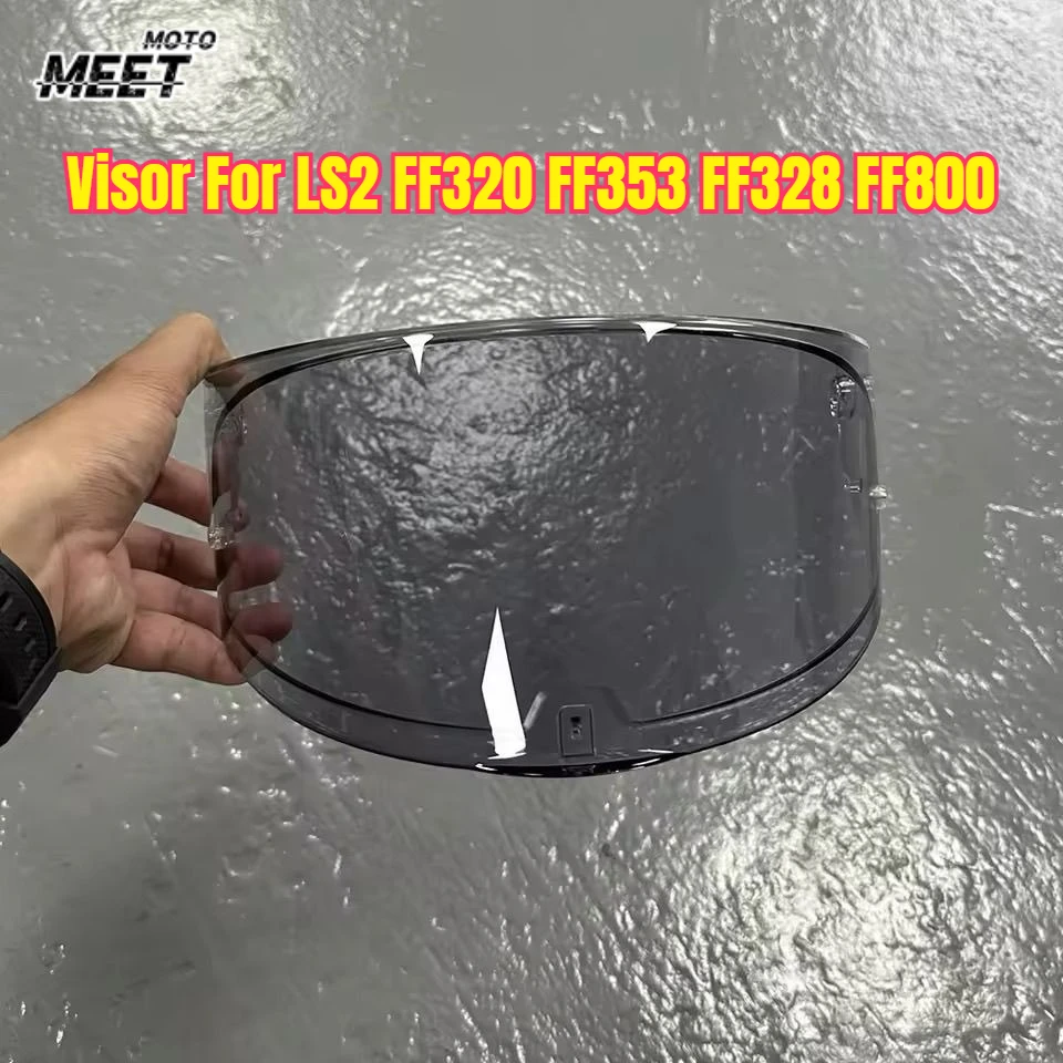 オートバイヘルメットシールドレンズヘルメットフォトクロミックバイザーフェイス-ls2-ff320-ff353-ff328-ff800用