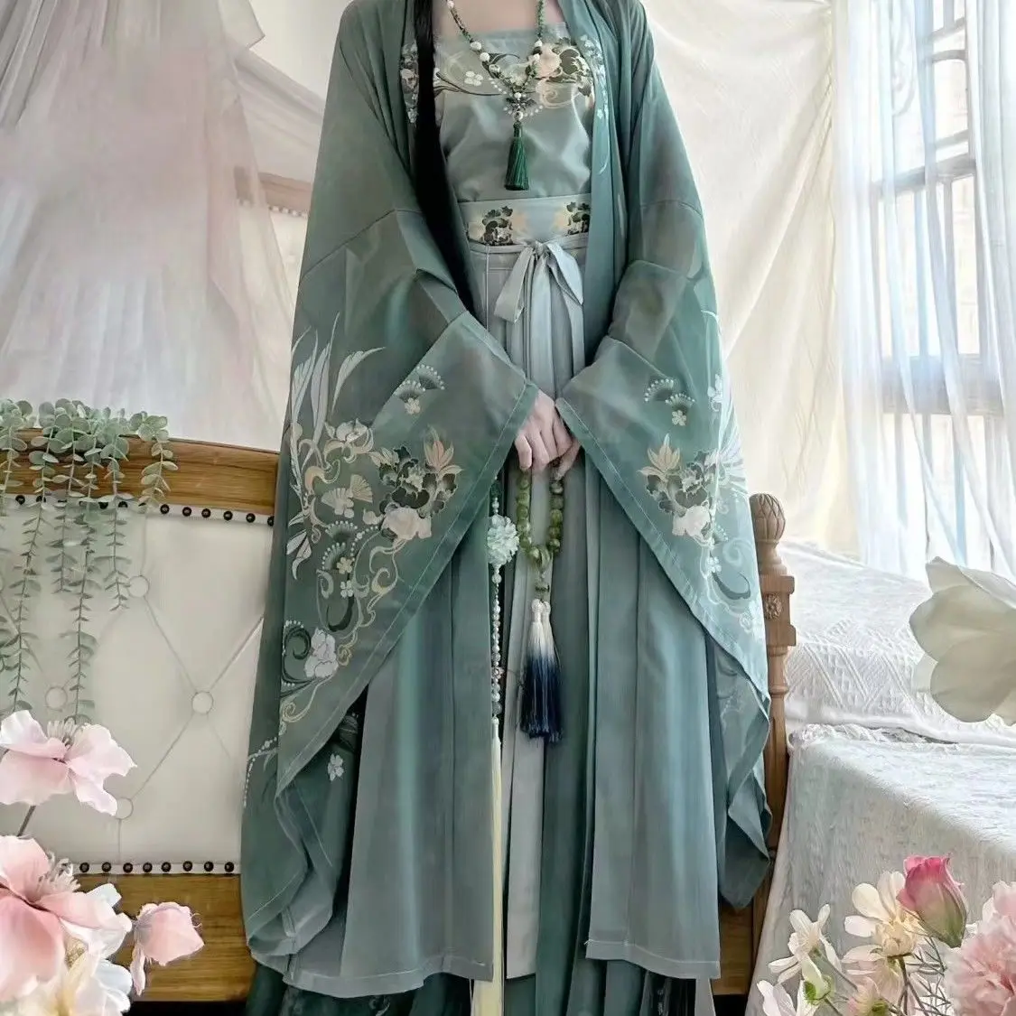 Costume cosplay tradizionale dinastia Tang antica principessa abito da palcoscenico abito Hanfu donna set Hanfu vintage cinese Halloween