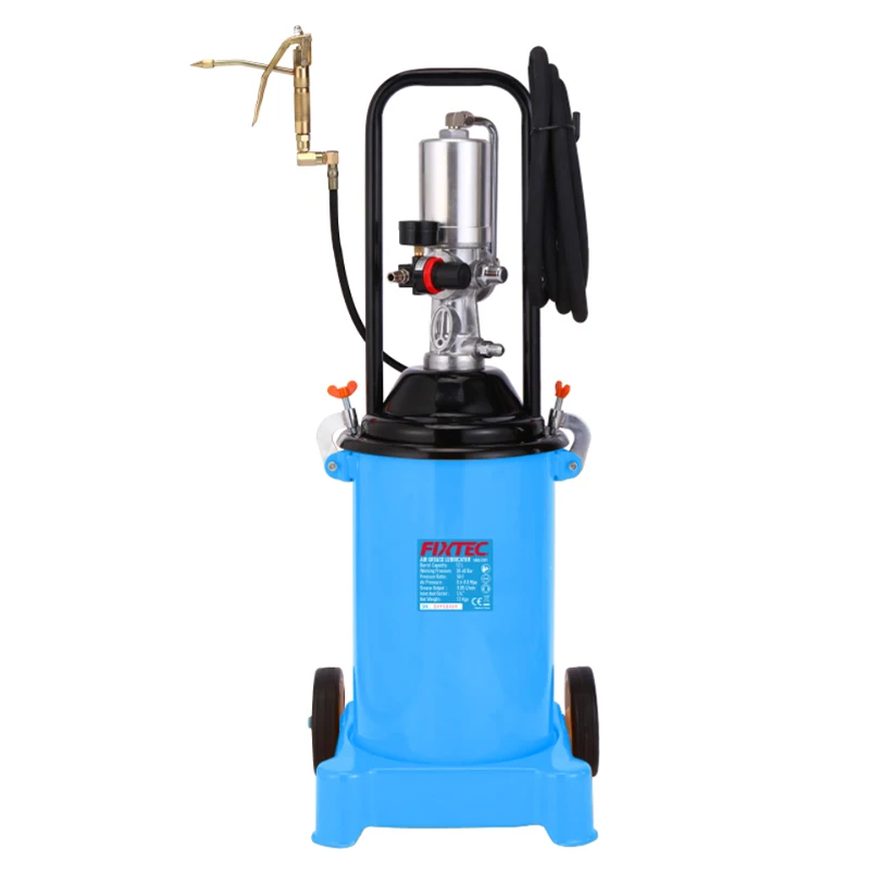 FIXTEC Air Operated Automatic Oil Lubricator 12L 1/4" Multifunctional Single Point Grease Lubricator