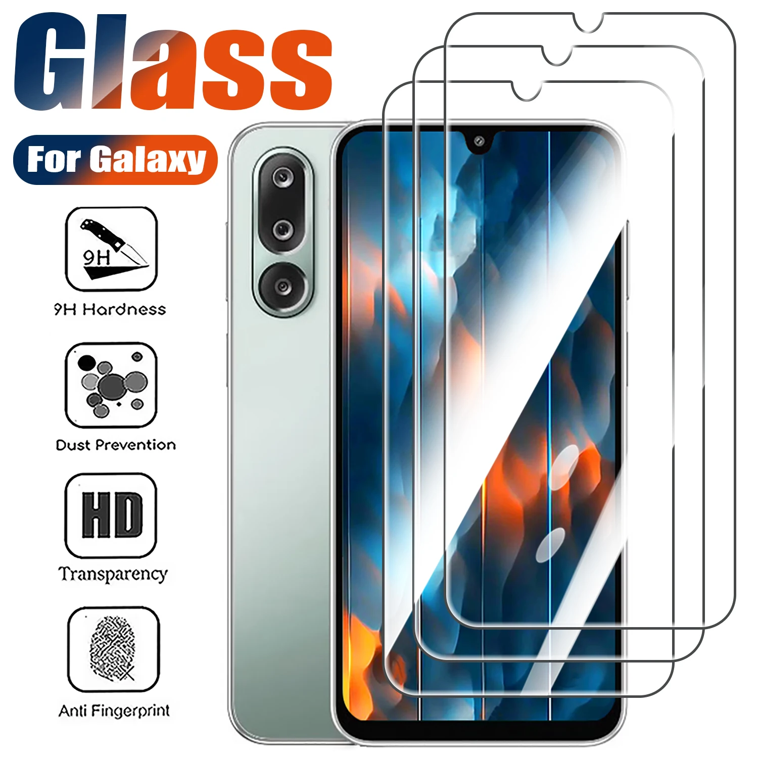 1-3Pcs Tempered Gla…