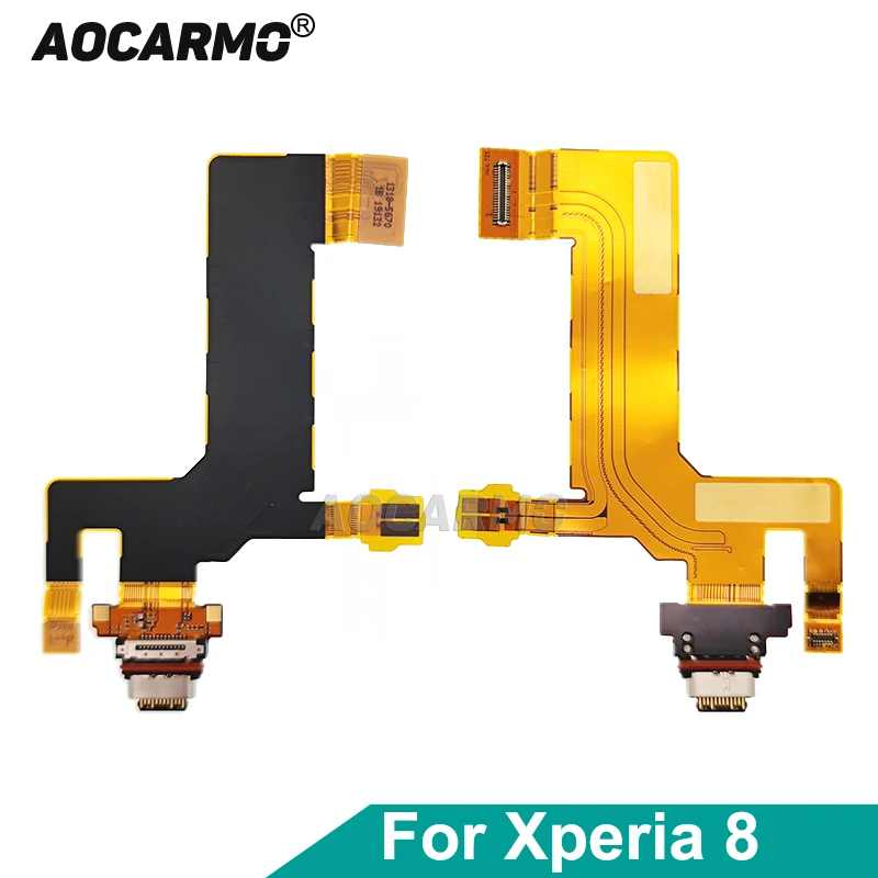 

Aocarmo для Sony Xperia 8 X8 Type-C USB-разъем, зарядное устройство, док-станция, порт для зарядки, ленточный гибкий кабель, запасная часть