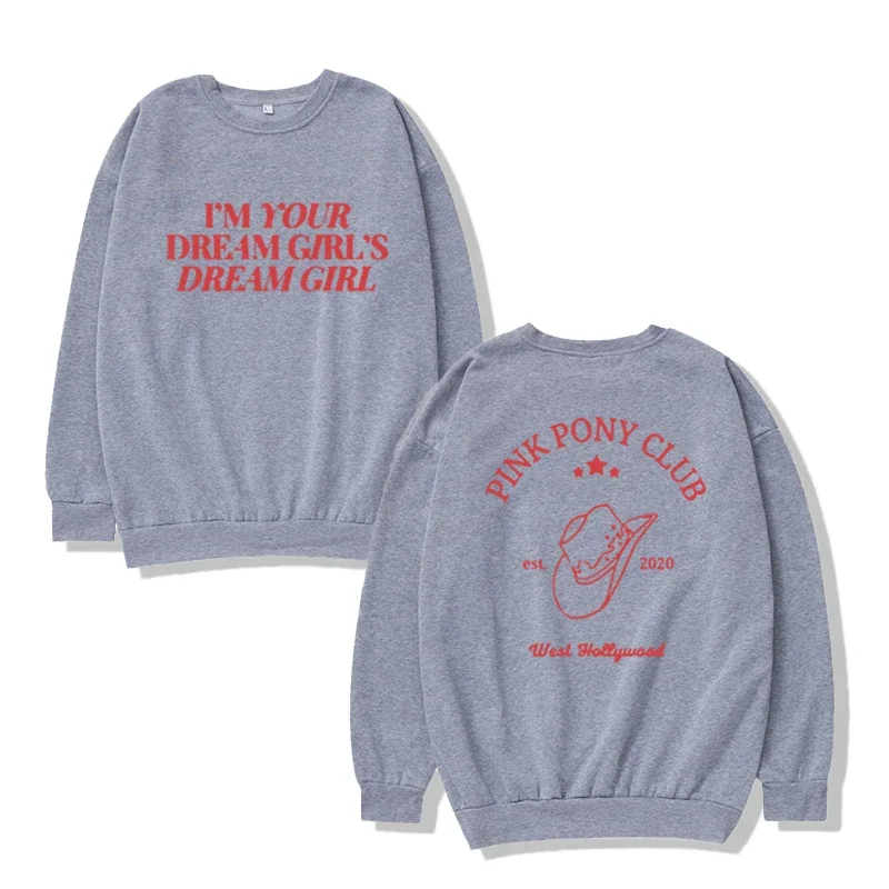 Eu sou o seu sonho da menina Sonho camisola para as Mulheres, Harajuku Pullover, Hip Hop Streetwear, Camisola extragrande