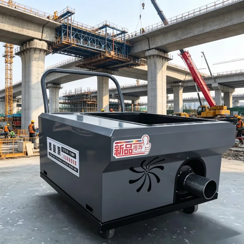 Compact Stationary Concrete Pump Unit Industrial‑Grade Pumping Tool with 10‑15m Working Radius for Building Projects