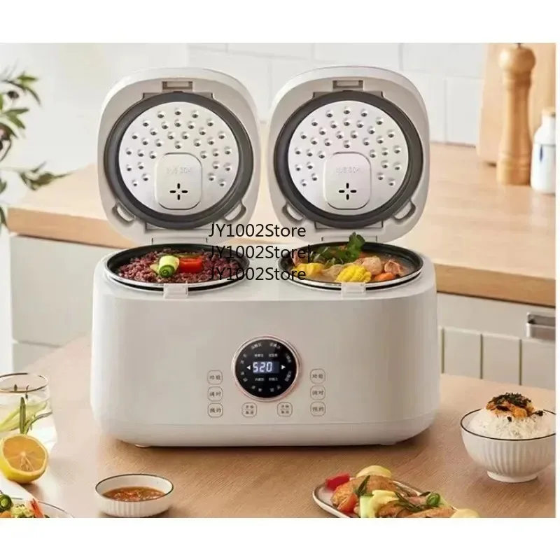 

Mini Small Double Pot Rice Cooker Multi-Function Efficient Kitchen Appliance for All Cooking Needs