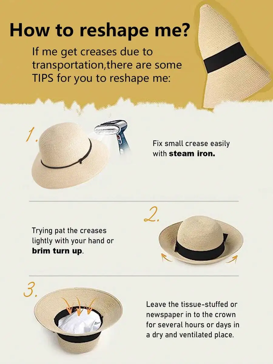 DOMIOURA 1pc Women's Casual Sun Hat With Face Shield, Wide Brim, & Windproof String, Fashionable & Versatile Summer Travel