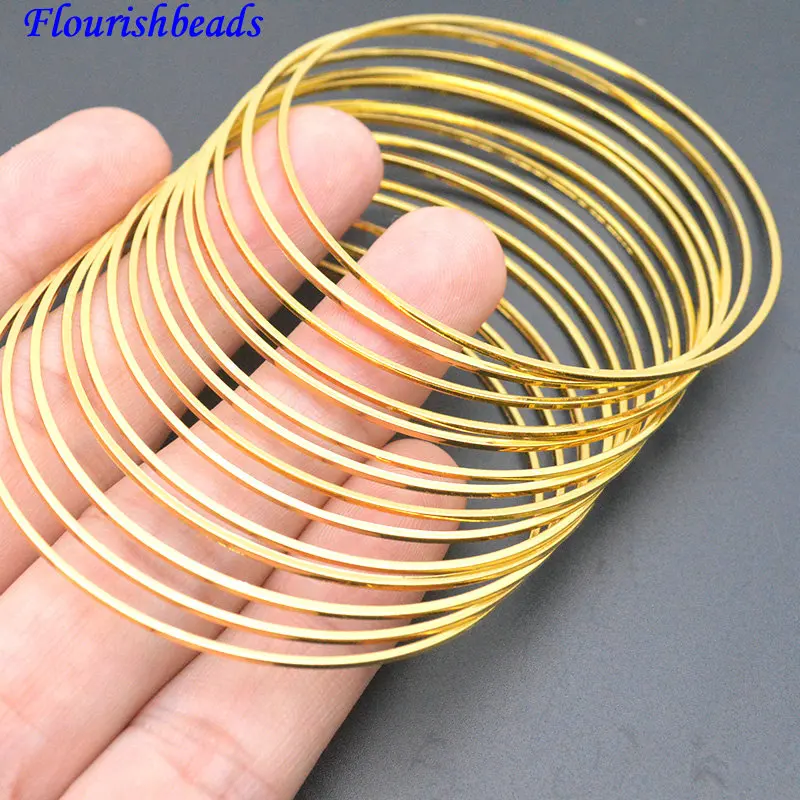 

30pc Gold Color 60mm Diametre Big Size Metal Round Circle Rings for Jewelry Making