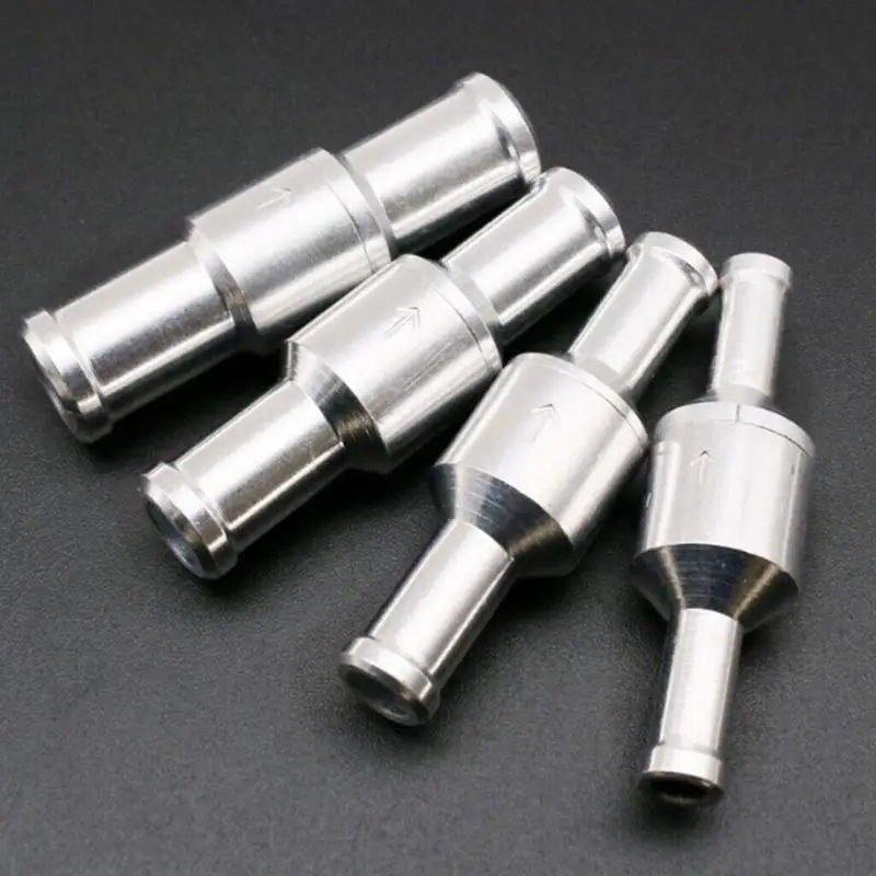Aluminum Non-return Check Valve Inline Quick Insert Replacement Parts for Outdoor Camping Water Pipeline System Repair