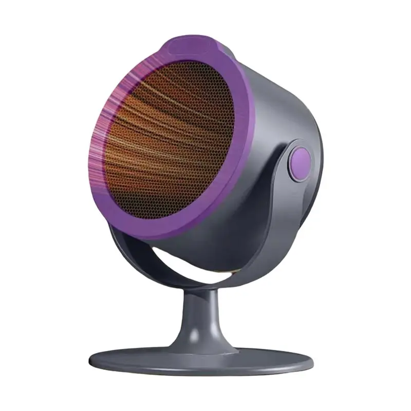 【GRATEFUL】EU Plug Portable Mini Heater For Home Office Bedroom Desktop Space Heating Dual Warm Air Settings Powerful