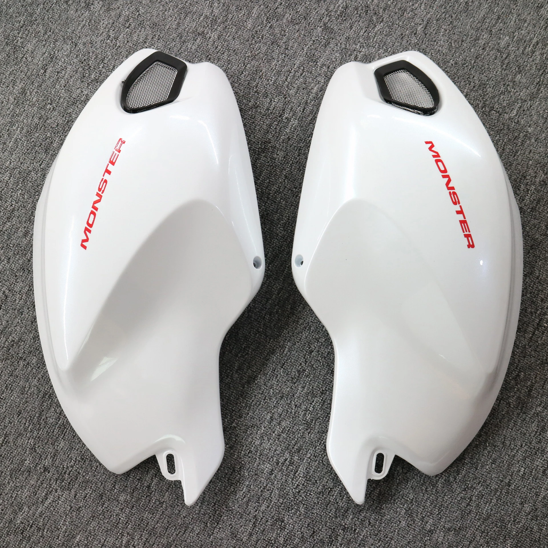 Motorcycle Left Right Side Tank Cover fairing For DUCATI Monster 696 796 1100 EVO Fairings Cover Parts