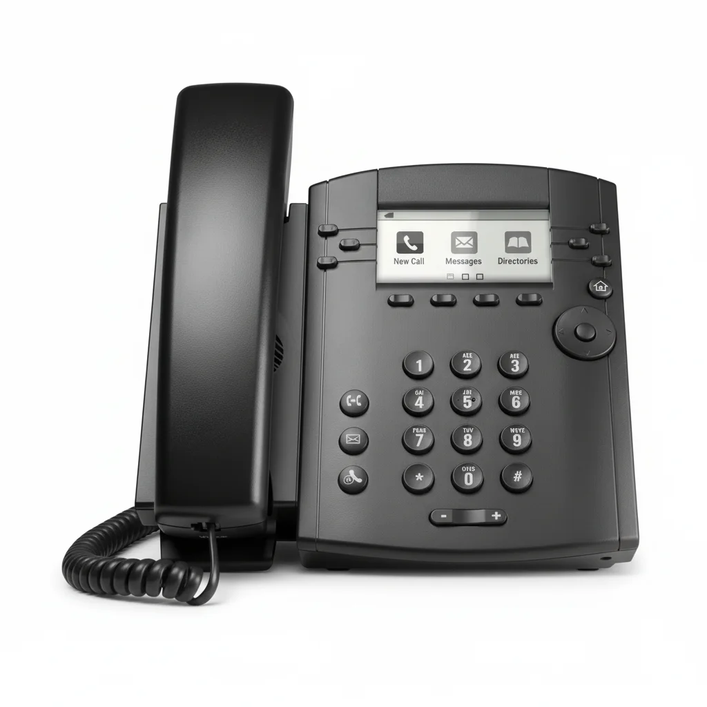 

Polycom VVX 311 2200-48350-001 IP Phone - Black - Desktop - 6x Total Line - VoIP - 2x Network (RJ-45) - PoE Ports