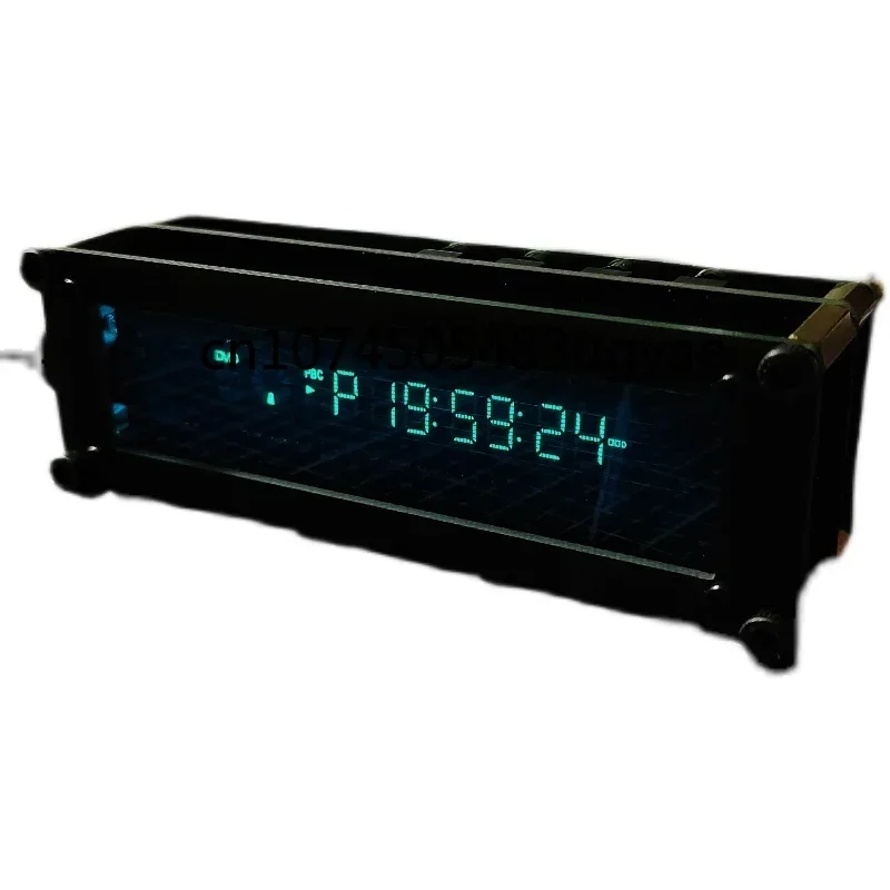 

EEI TECH EleStudio | VFD Clock Fluorescent Clock Industrial Style Desktop Clock Creativity