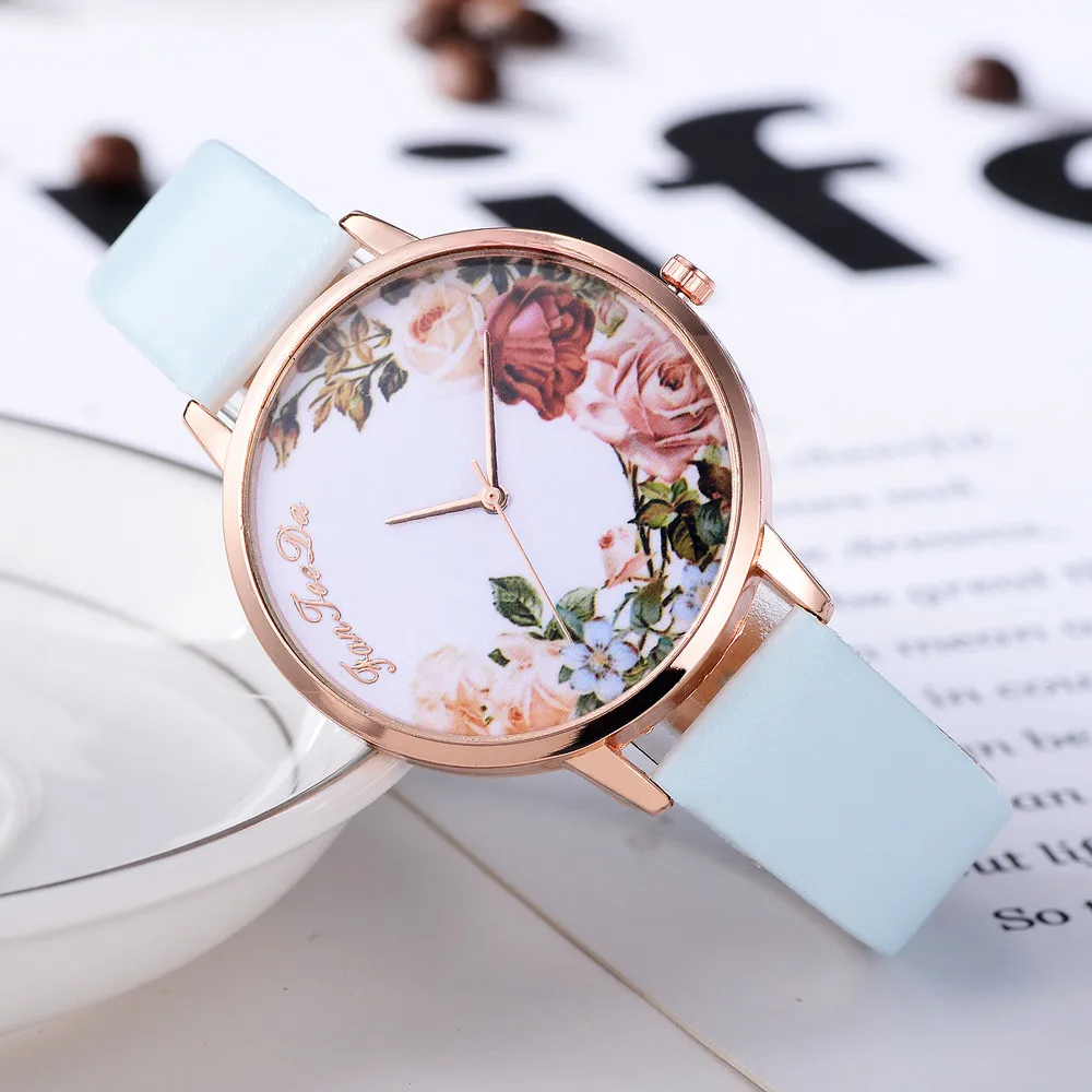Fashion Women Luxury Leather Band Analog Quartz WristWatch Ladies Watch Women Dress Reloj Mujer Clock