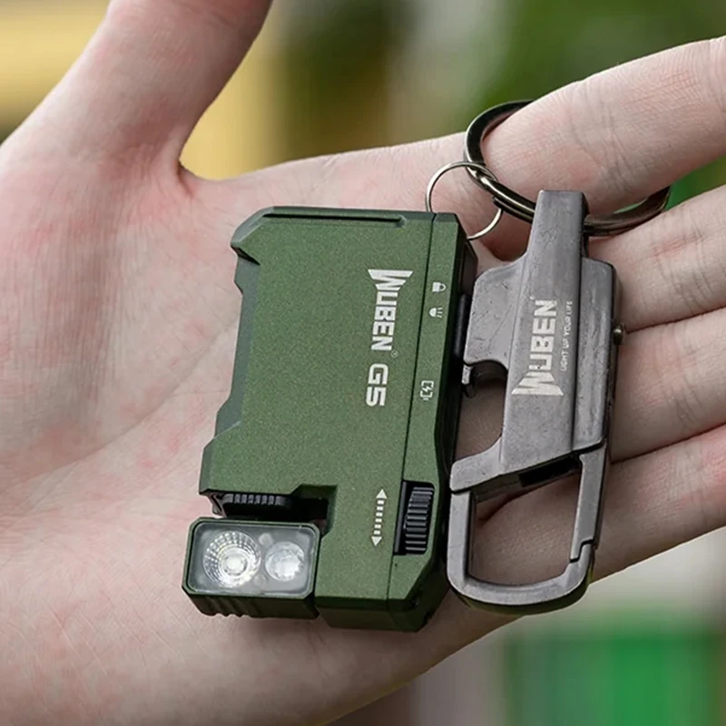 New WUBEN G5 EDC Mini Flashlight 400Lumens Ultra-lightweight Portable Pocket Waterproof Torch For Outdoor Camping Lighting image 4
