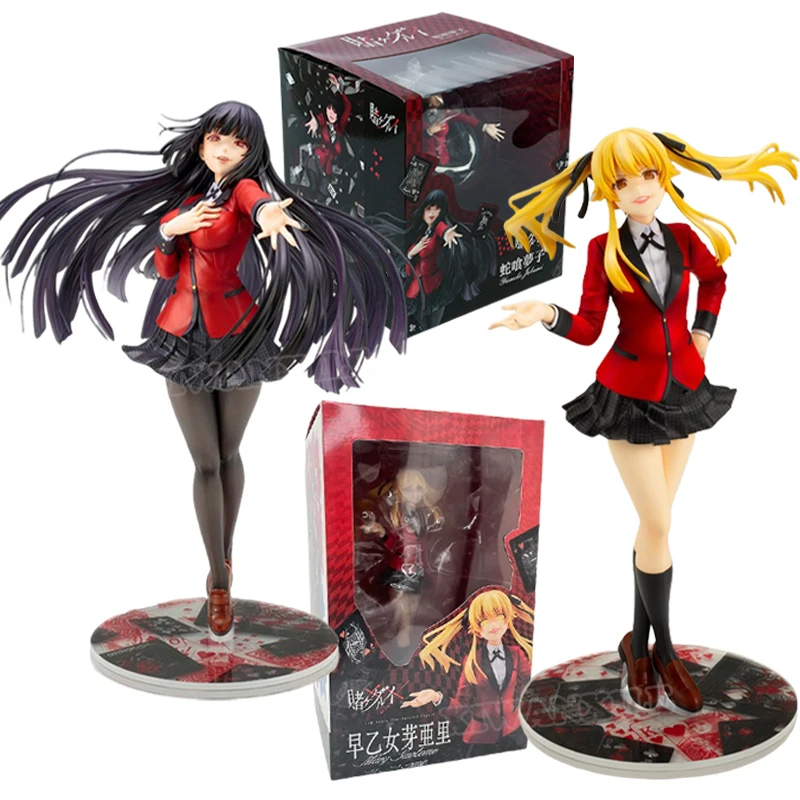 ARTFX J Kakegurui Anime Figur Yumeko Jabami Action Figur Meari Saotome/Mary Saotome Figur Sammeln Modell Puppe Spielzeug Geschenke