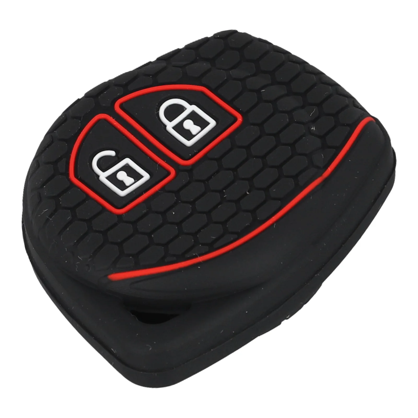 

Чехол для ключей, черный, высококачественный материал, без искажений, простая установка, защита автомобильного ключа.