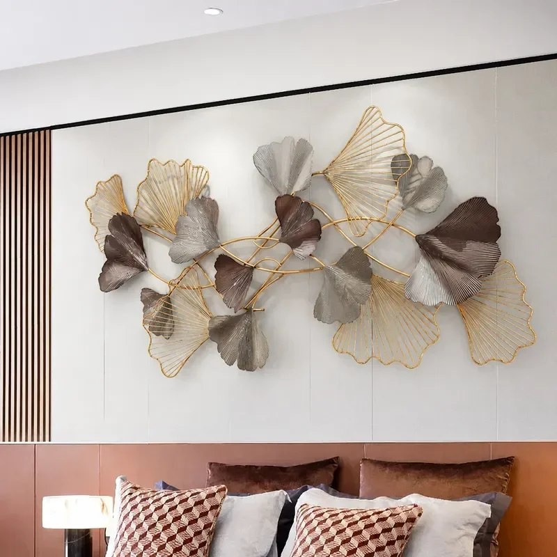 Creative Wrought Iron Fish Wall Hanging Decoration Metal Art Ornament For Home Entrance Decor