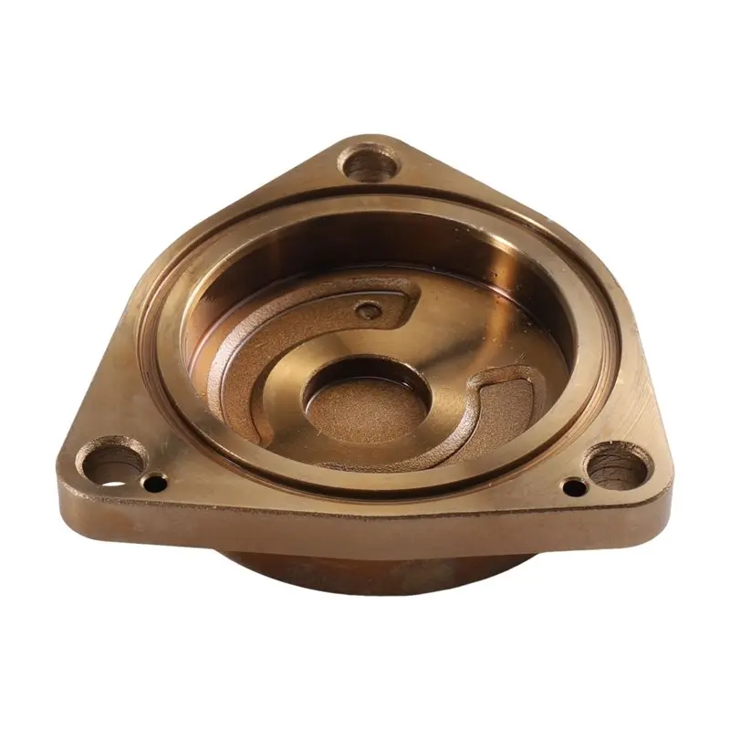 ABUG-Feed Pump Housing Cap End Cover Fuel Pump Housing 294184-0130 2941840130 For HP3 Pump Hino J05E Kobelco SK200-8