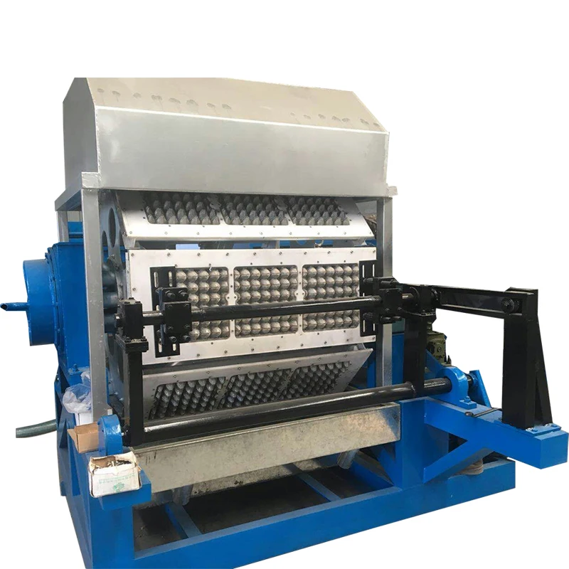 Fully Automatic Egg Tray Production Equipment Stable Operation Anti-wear Mechanical Parts Pulp Molding Maker Customized