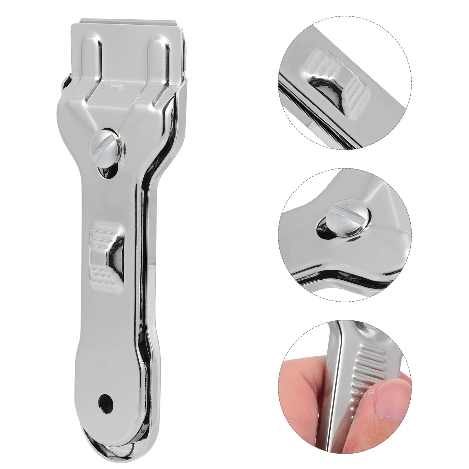 

2Pcs Stainless Seam Cleaning Shovel Wall Scraper Glass Paint Hob Scraper Sticker Remover Tile Joint Tool H Tools