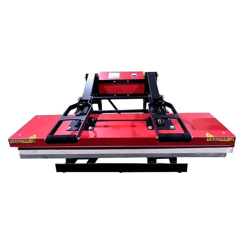 38*38cm Manual Multifunction Flatbed Heat Press Machine Semi-Automatic Sublimation for Garment Transfer New Condition
