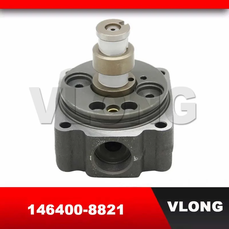 VLONG Diesel High Pressure Fuel Pump Head Rotor VE 4/9L 9MM Left 4 Cyl Rotor Head For ISUZU 4FC1 Forlift 1464008821 146400-8821