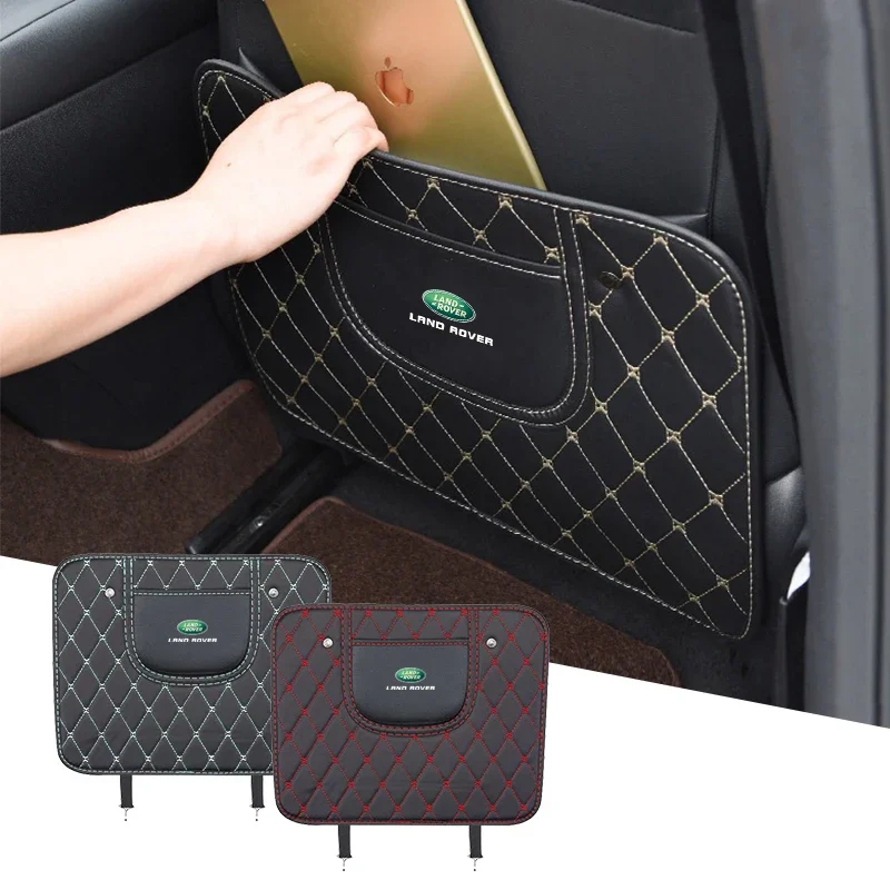 Car Seat Backrest Anti-kick Pad Protector For Land Rover Freelander 2 L2 LF Discovery 3 4 L319 L462 Range Rover 3 4 Accessories