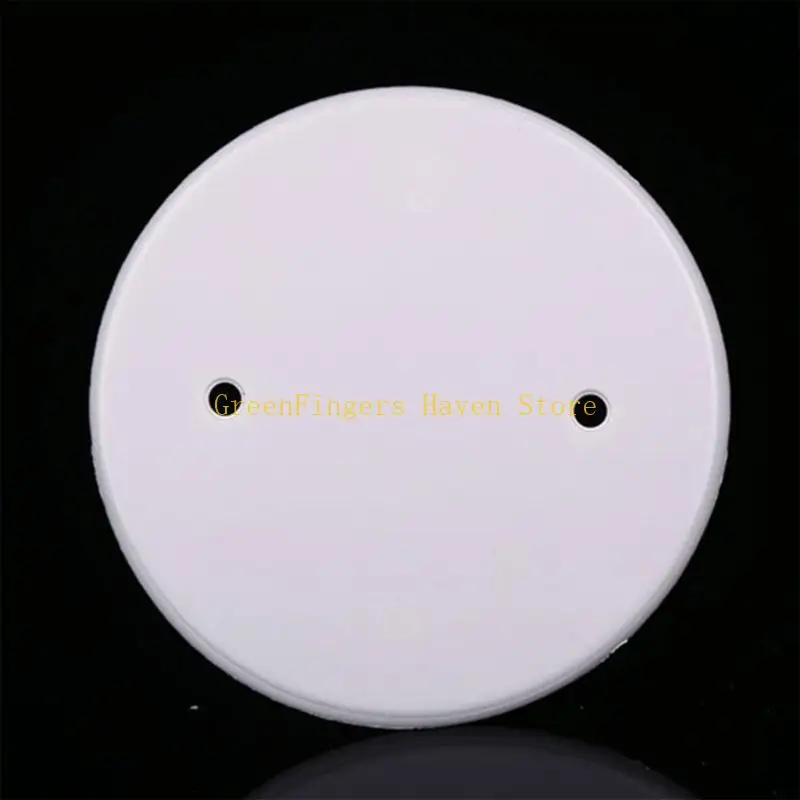 F68D 10Pcs Round Ceiling Blank Cover Plate Circular Ceiling Blank Up Covers