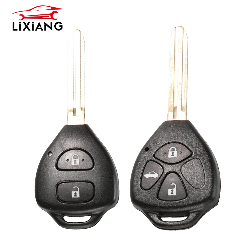 

5Pcs/lot LIXiang Buttons Remote Car Key Control For Toyota prius hilux etios vios yaris corolla FCCID：B41TA ID67/G Chip 433 MHZ