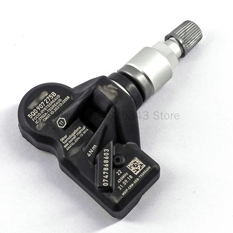 5Q0907275B is suitable for Volkswagen Audi TPMS tire pressure sensor 433MHz tire pressure monitor view 3