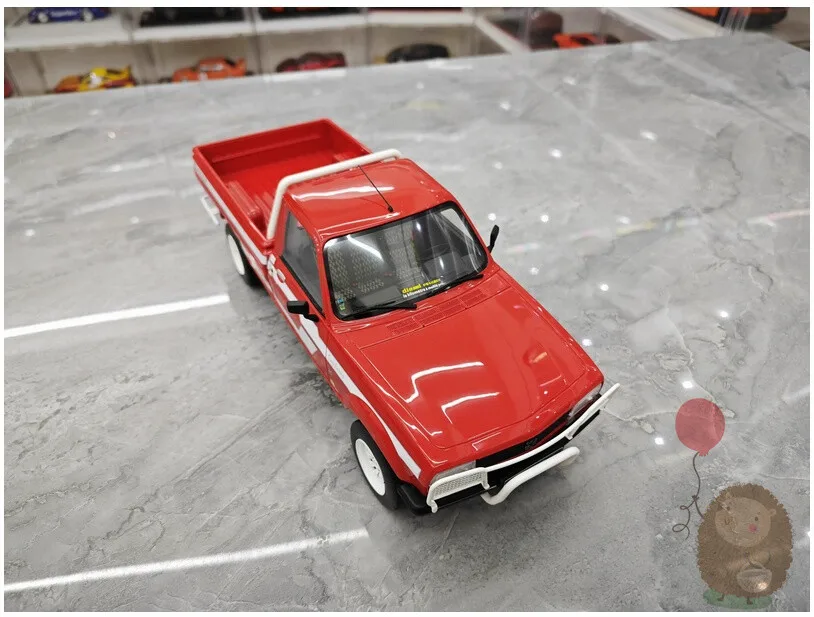 

OTTO 1/18 PEUGEOT 504 PICK UP, лимитированная коллекционная модель автомобиля из смолы, подарок для любителей, красный цвет