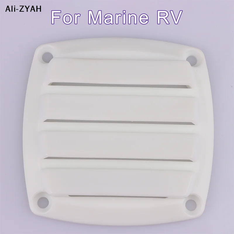 

【Z】Boat Louvered Vent Replace Square Air Vent Grill Ventilation Ducting Cover Outlet Vent for Marine RV