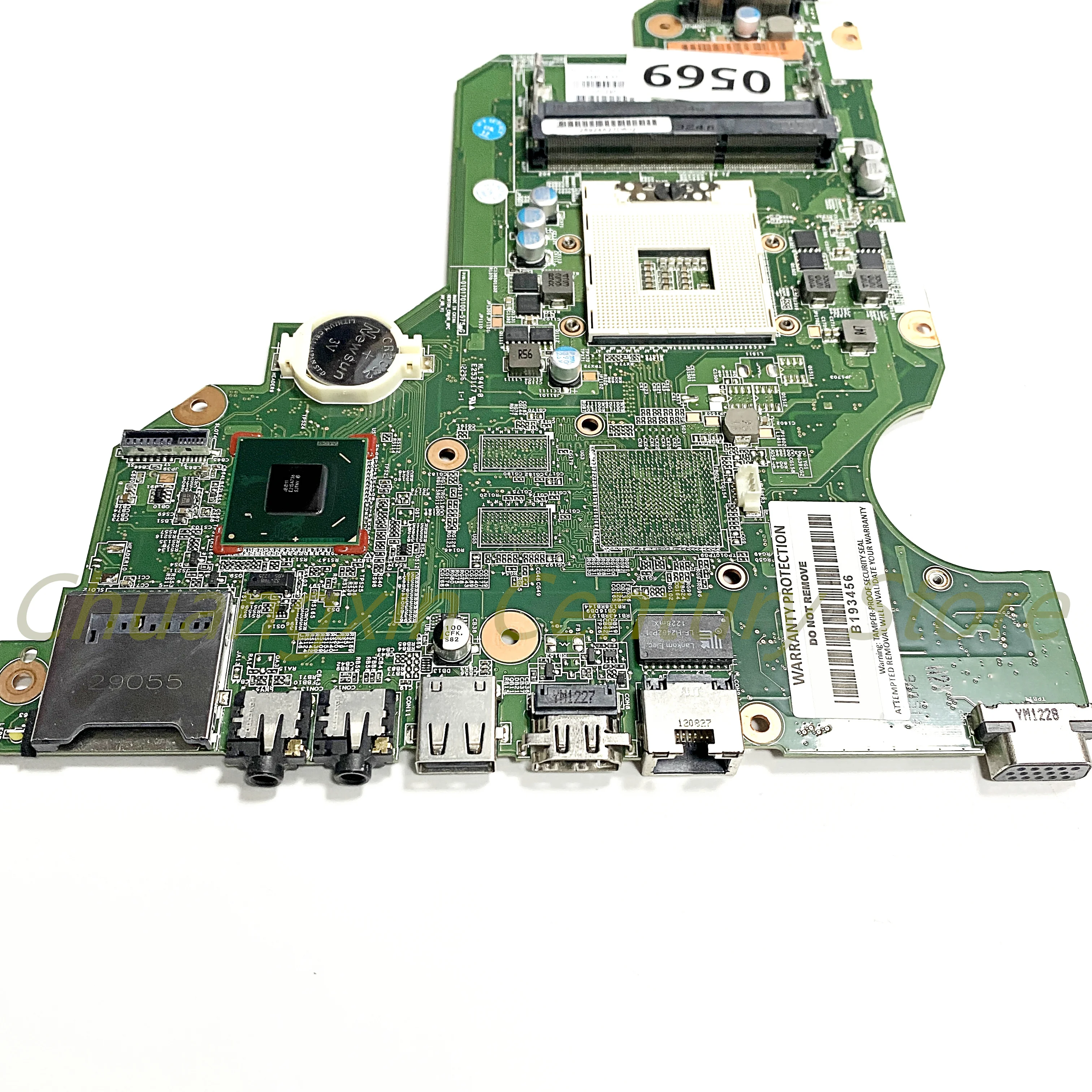 Imagem -03 - Placa-mãe Portátil Adequada para hp Trabalho Completo com Cpu Livre 688018501 688018001 Cq58 2000 20002204tu 100 Testado