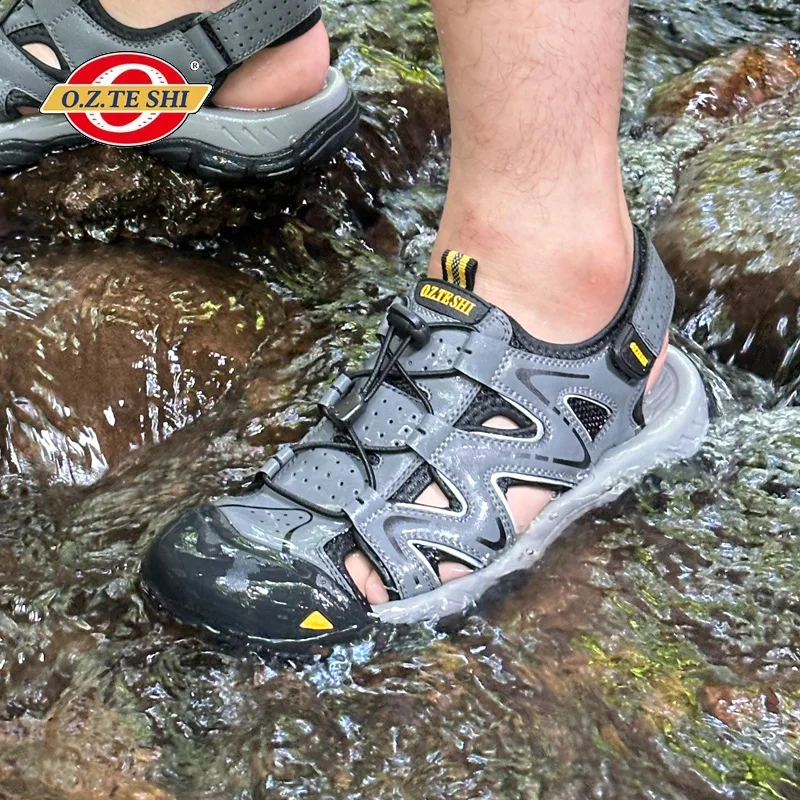 

Мужские сандалии O.Z.TESHI, обувь для треккинга, прогулочная обувь Aqua, обувь для воды, дышащая походная обувь, быстросохнущие женские кроссовки